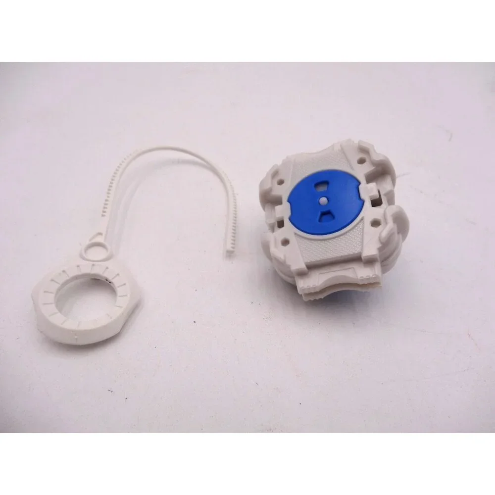 Beyblade Tomy Hasbro‎ White Launcher Spinner With White Ripcord